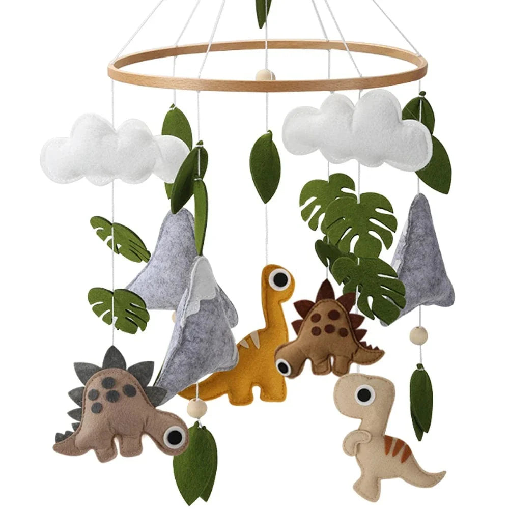 Musical baby mobile for crib