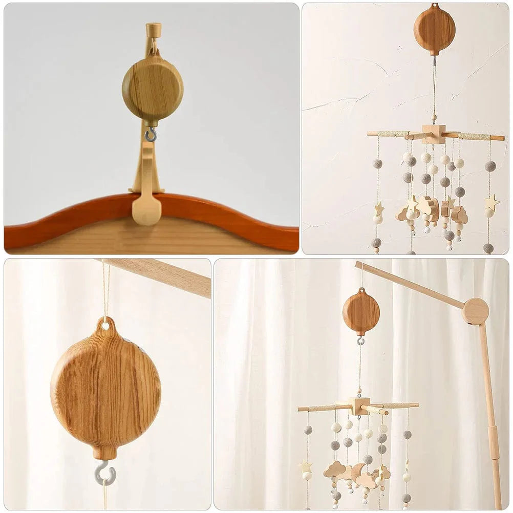 Baby Bed Music Box Crib Hanging Bell