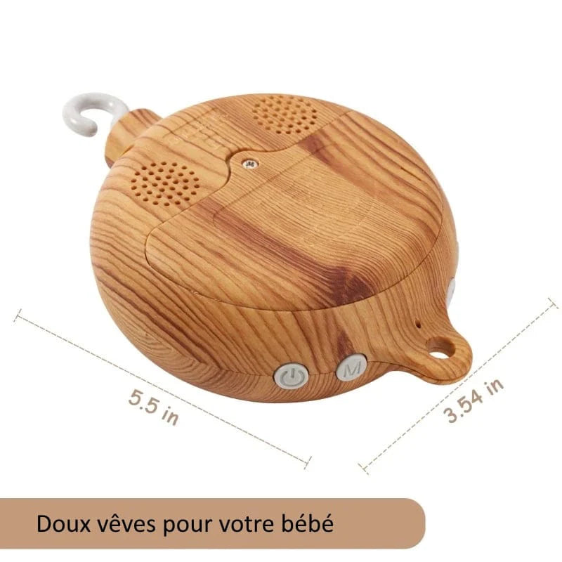 Baby Bed Music Box Crib Hanging Bell