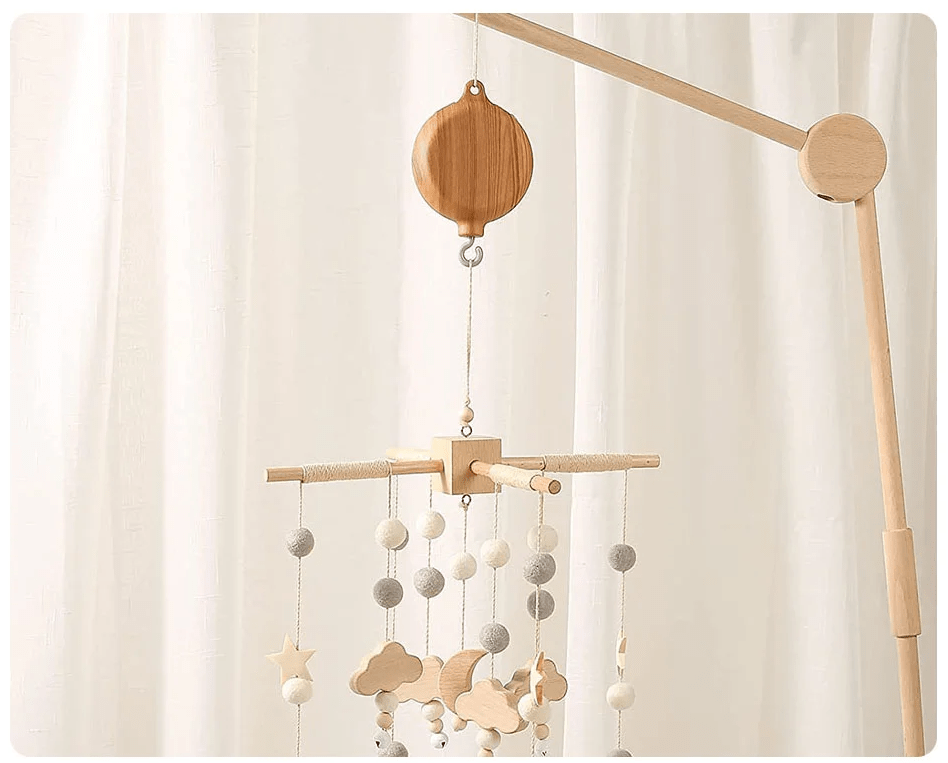 Baby Bed Music Box Crib Hanging Bell