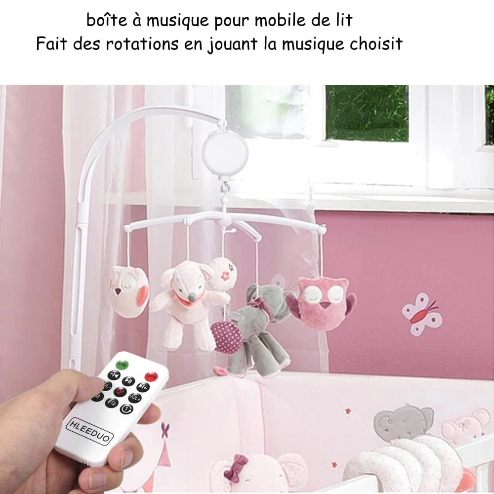 Musical mobile for crib