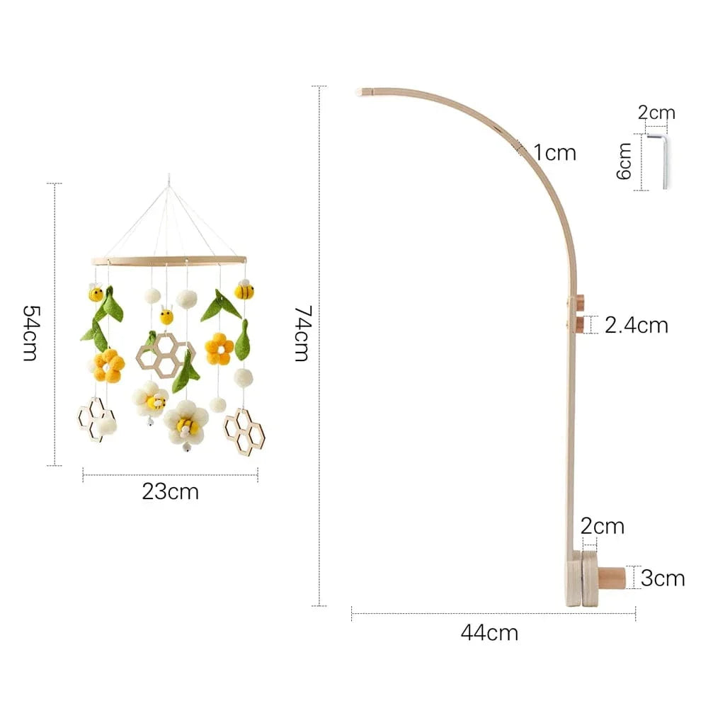 Baby cot mobile