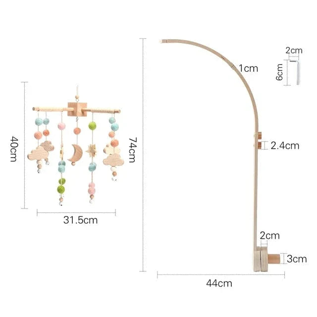 Baby cot mobile
