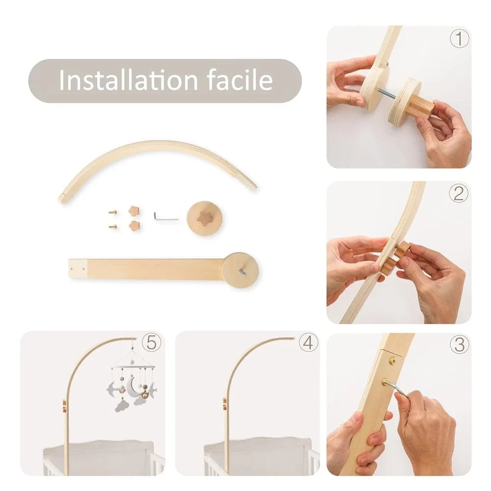 Baby cot mobile