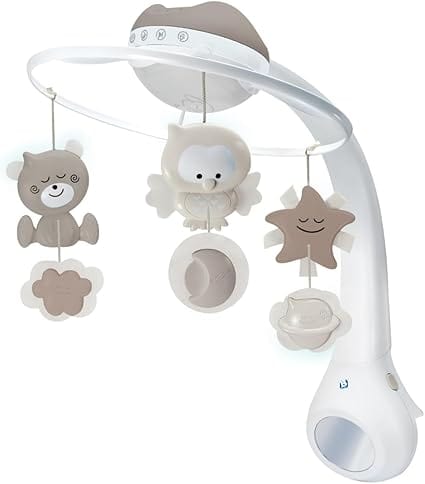 musical crib mobile with lights
