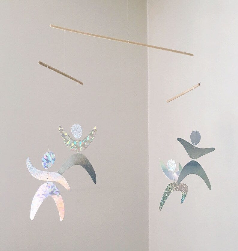 Dancers Montessori Baby Mobile