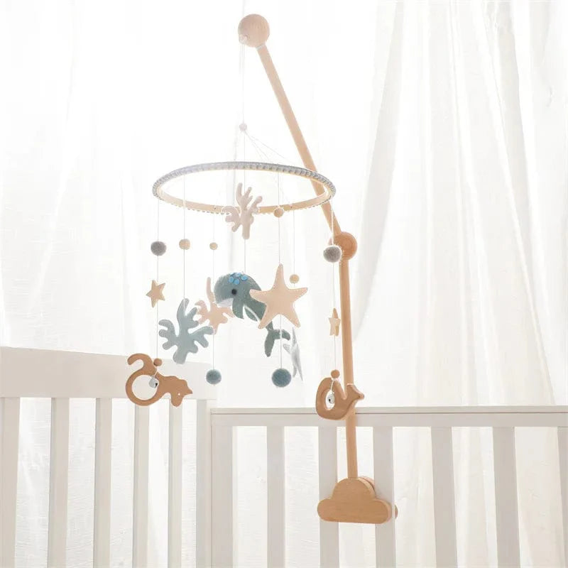 Infant crib mobiles