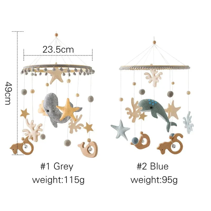 Infant crib mobiles