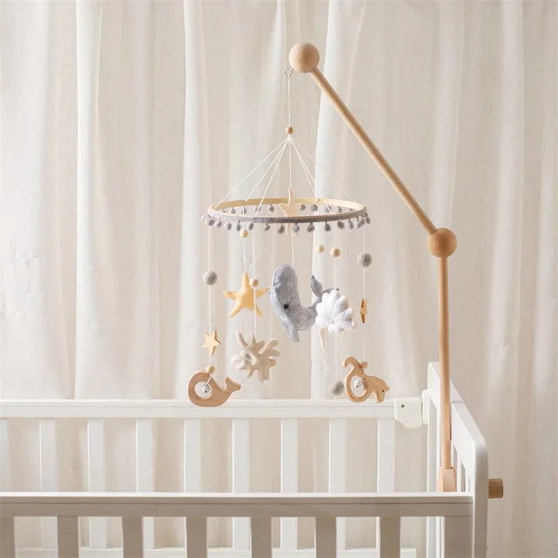 Infant crib mobiles