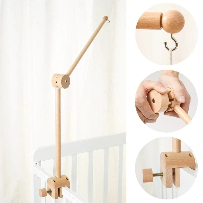 Baby crib mobile girl