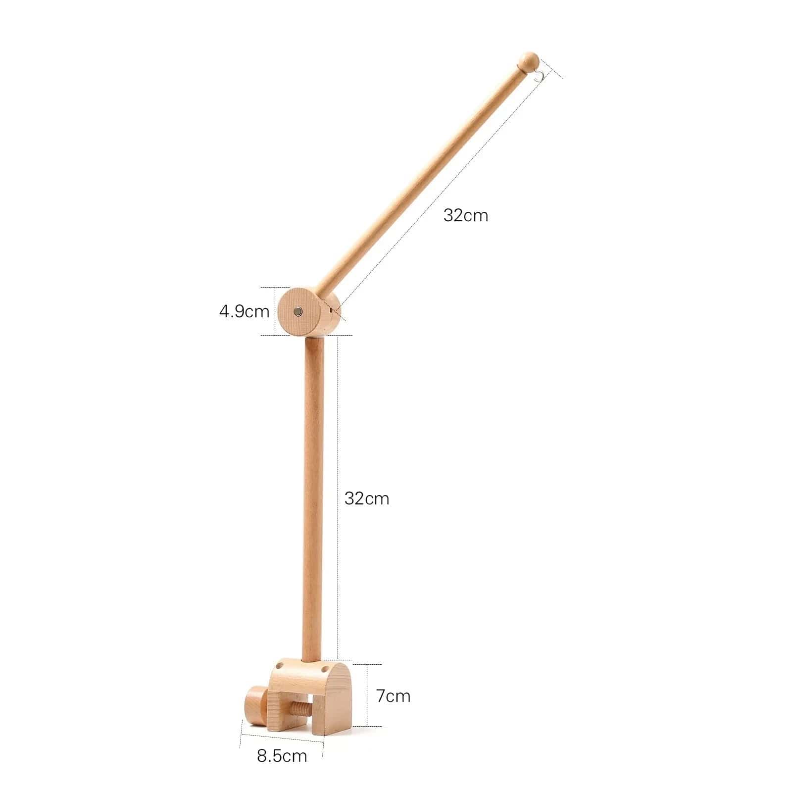 Baby crib mobile girl