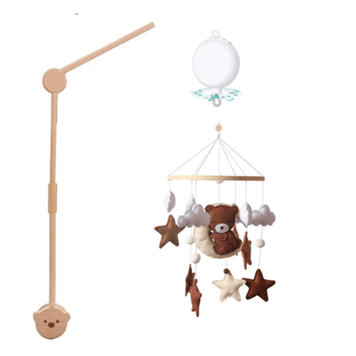 Baby girl mobile for crib