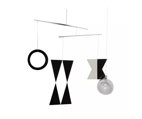 Mobile Montessori Munari Black and White