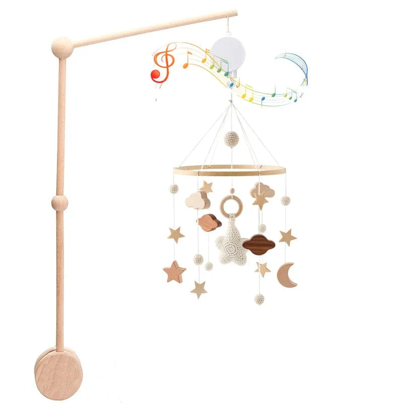 Crib arm mobile