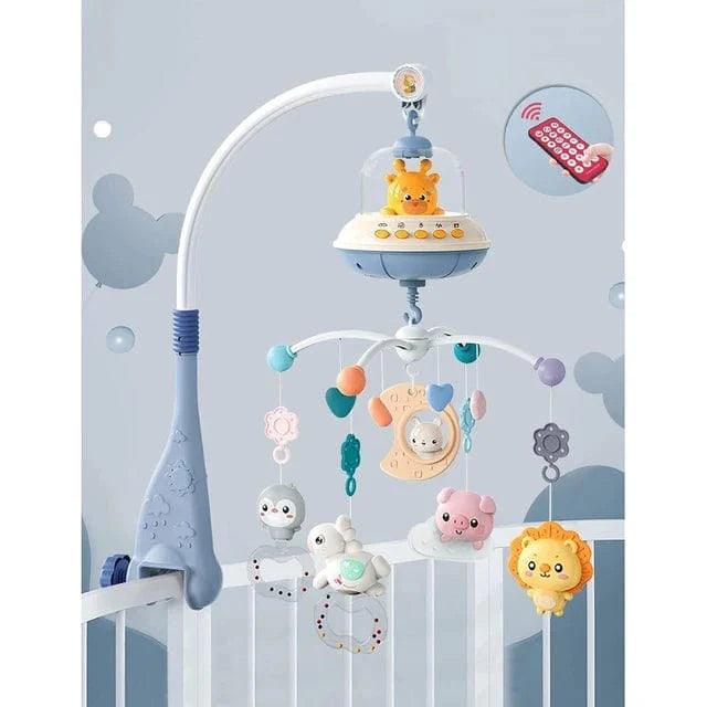 baby mobile for crib with lights and music