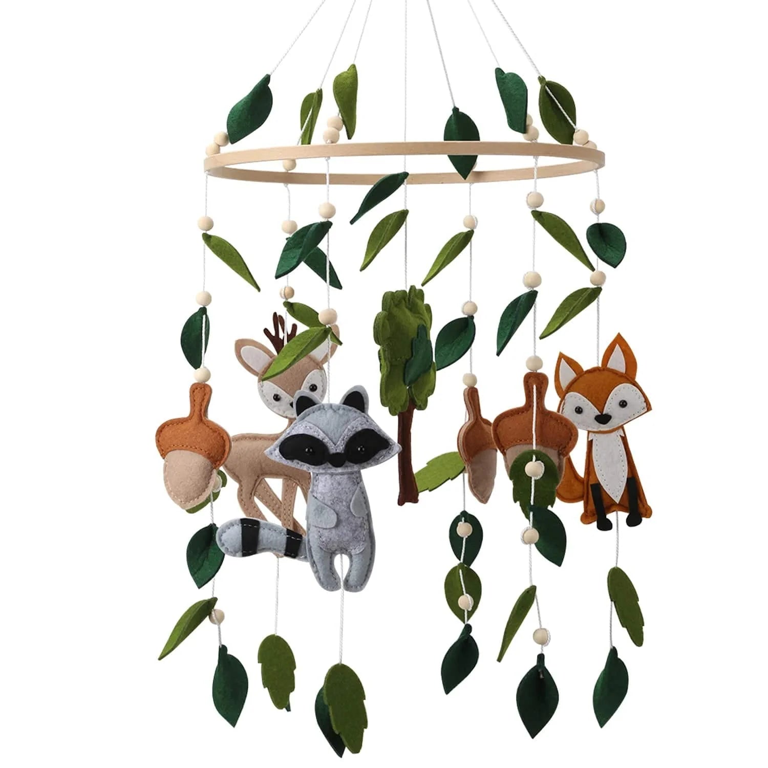 Animal crib mobile