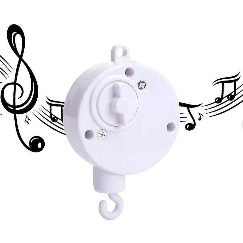 Arm for crib mobile