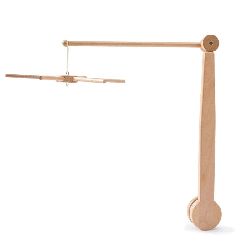 Arm for crib mobile