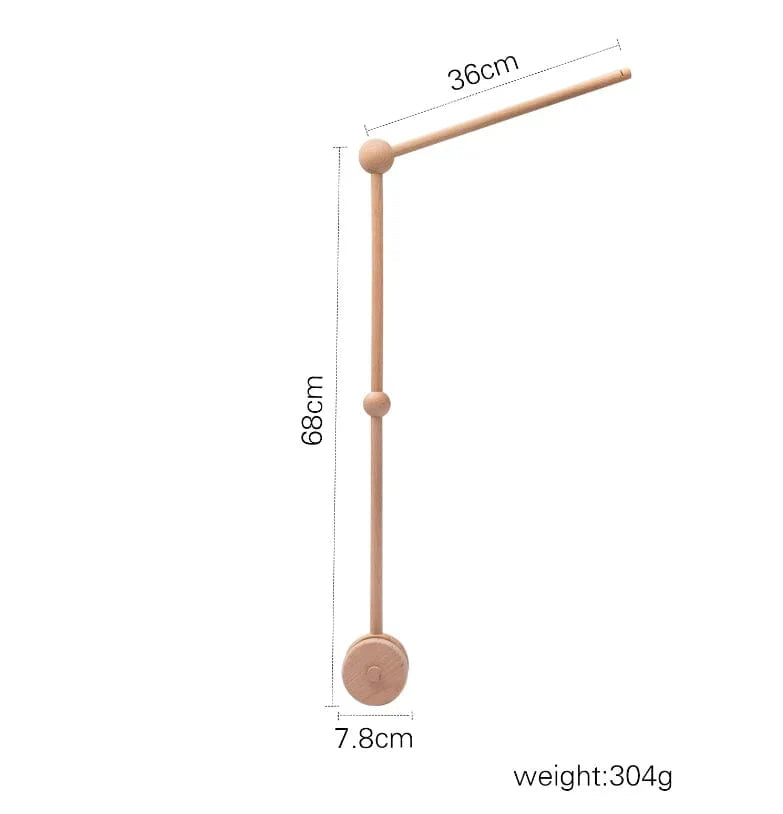 Baby mobile arm